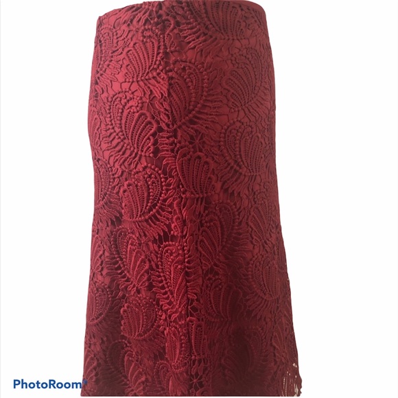 3 for $55💕NWT ANN TAYLOR FIT & FLARE SKIRT - Picture 4 of 4